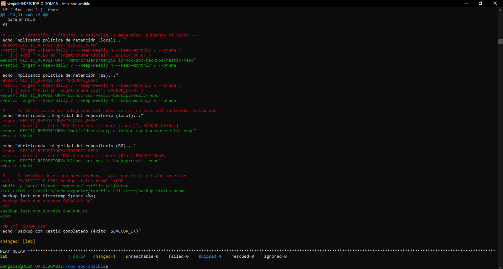 Primera aplicación de docker_base y restic, ya corregida