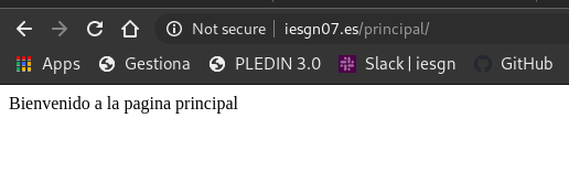 funcionamiento redireccion